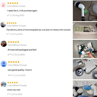 Effortless Clean™ 9-in-1 Total Home Scrubber Pro