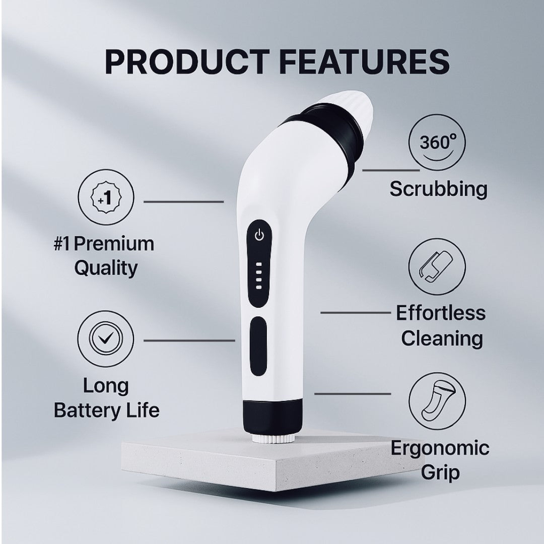 Effortless Clean™ 9-in-1 Total Home Scrubber Pro